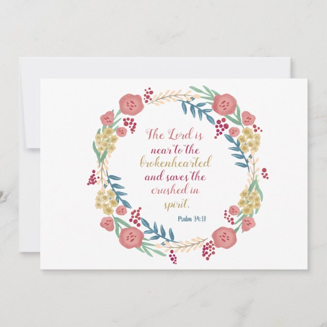 floral karte (Vorderseite)