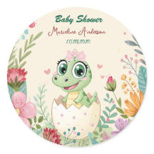Floral kawaii Baby Alligator Bruteier - Mädchen