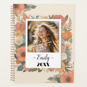 Floral Keepake Journal für 20XX Reflektionen Planer