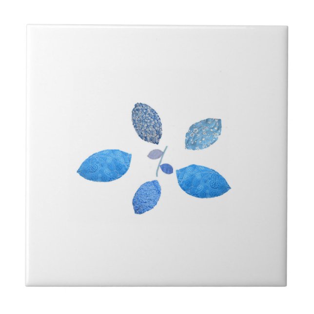 Floral Keramik Tile Fliese (Vorderseite)