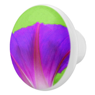 floral keramikknauf