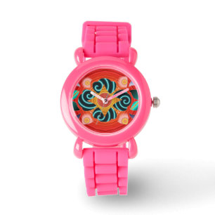 Floral Kid's Watch Armbanduhr