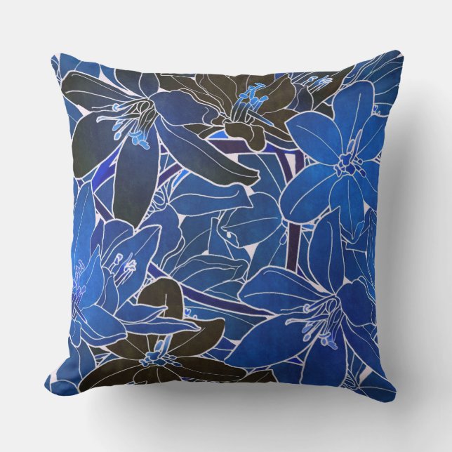 floral kissen (Vorderseite)