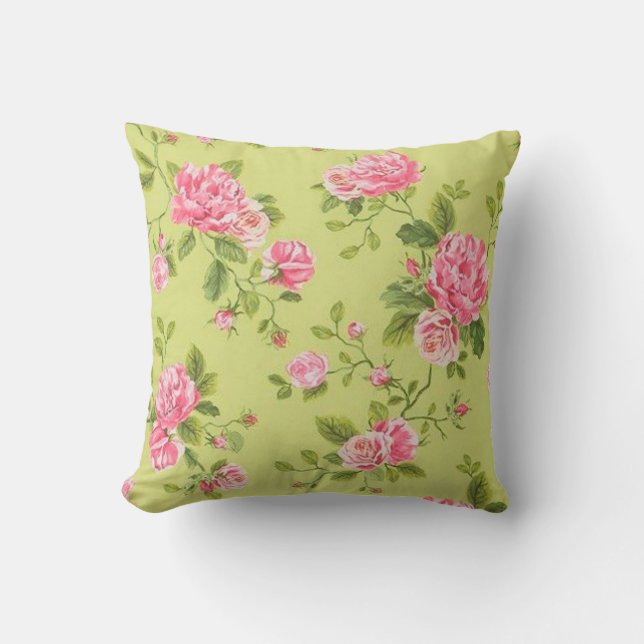 floral kissen (Vorderseite)