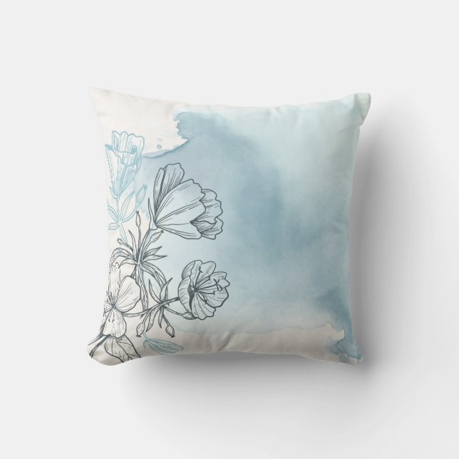 Floral Kissen (Vorderseite)