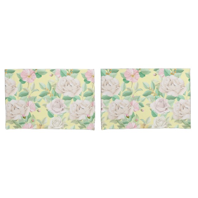 floral kissenbezug (Vorderseite-Set)