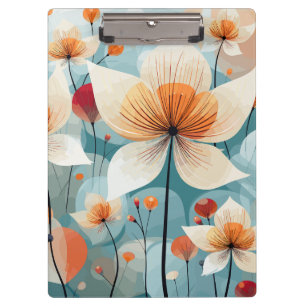 floral klemmbrett