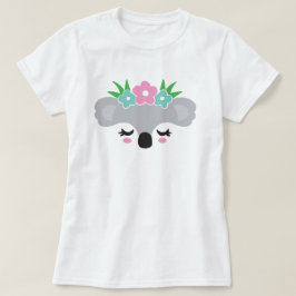 Floral Koala T - Shirt