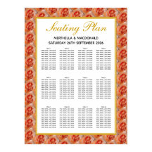 Floral | KORALE ROSE | 120 Sitze | Sitzplan