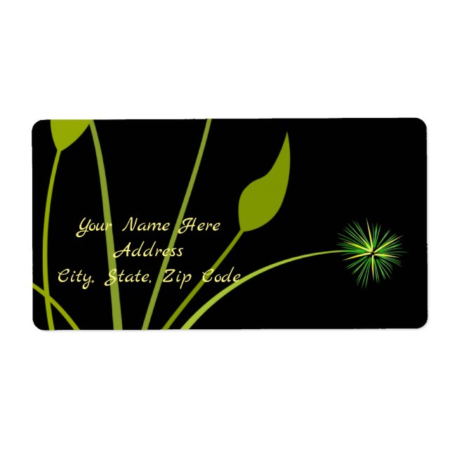 Floral Labels Floral (Vorne)