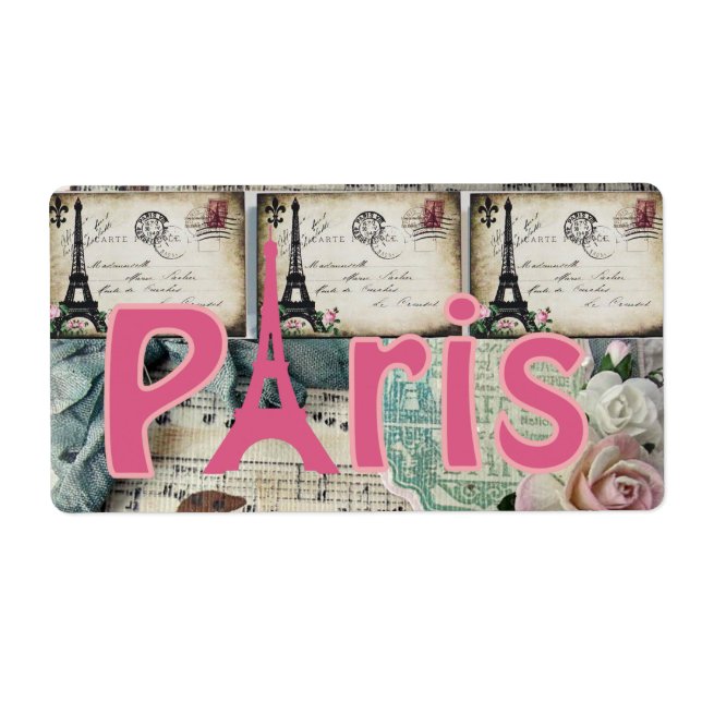 Floral Labels Paris (Vorne)