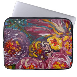 Floral Lap Top Tasche