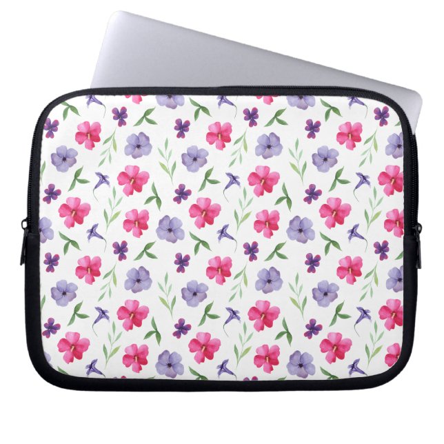 floral laptopschutzhülle (Vorderseite)