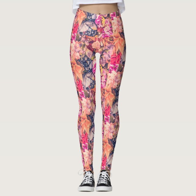floral leggings (Vorderseite)