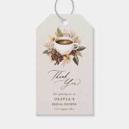 Floral Liebe bricht Brautparty Vielen Dank Geschenkanhänger