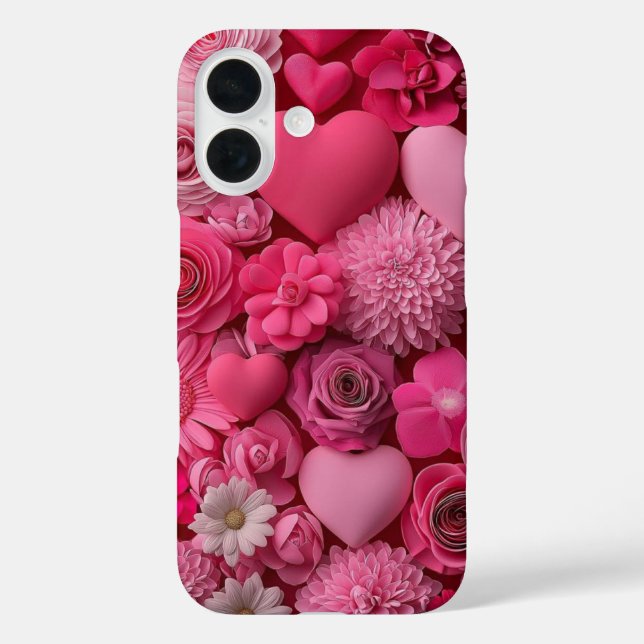 "Floral Liebe Elegance" 🌸 Case-Mate iPhone Hülle (Rückseite)