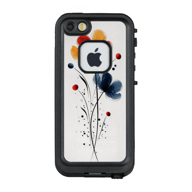 floral LifeProof iPhone hülle (Rückseite)