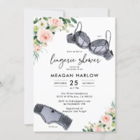 Floral Lingerie Dusche Lingerie Party Einladung
