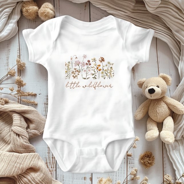 Floral Little Wildblume Baby Strampler (Von Creator hochgeladen)