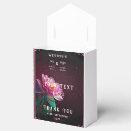 Floral Lotus Wedding Suite | Starry Night Romance Geschenkschachtel