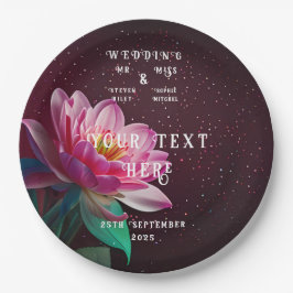 Floral Lotus Wedding Suite | Starry Night Romance Pappteller