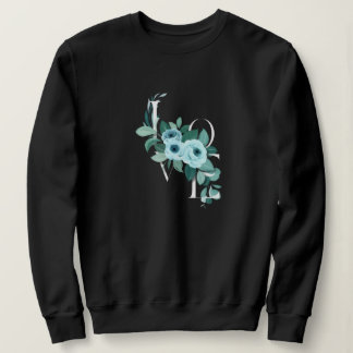 Floral Love Full Sleeve T-shirt Sweatshirt