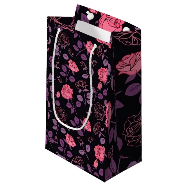 Floral Luxury Kleine Geschenktüte (Vorderseite Schrägansicht)