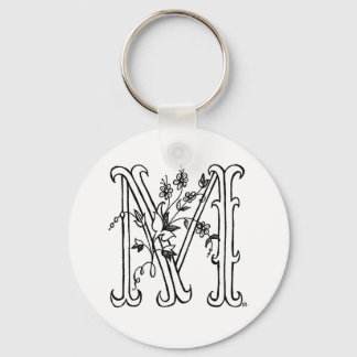 Floral M Schlüsselanhänger