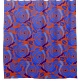 FLORAL MAGENTA! DUSCHVORHANG