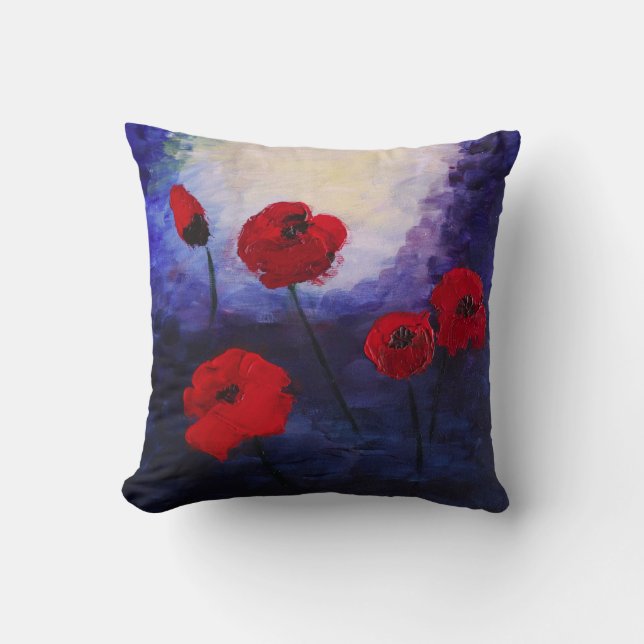 Floral Magic Throw Cushion Kissen (Vorderseite)