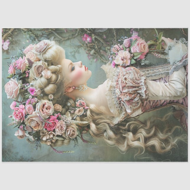 Floral Maiden Seidenpapier (Vorderseite)