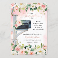 Floral Mailbox-Dusche per Post | Soziale Trennung
