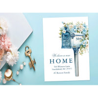 Floral Mailbox Neue Zuhause Wir verschoben