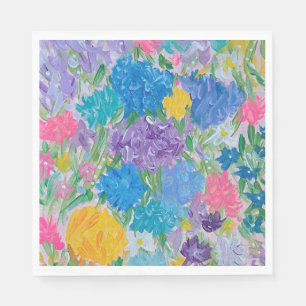 Floral Majestät Party Napkins Serviette