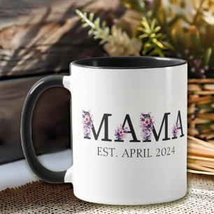 Floral Mama-Junge Mutter Tasse