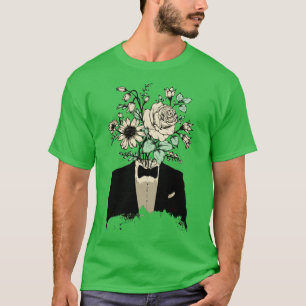 Floral man Anzug T-Shirt
