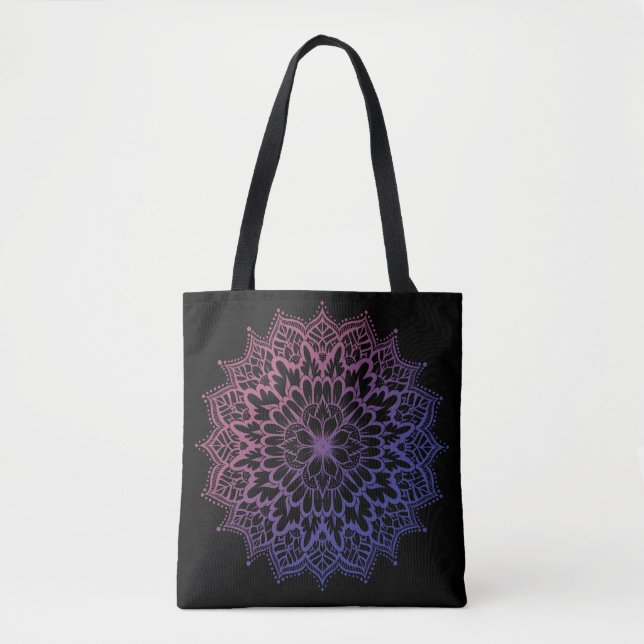 Floral Mandala Blume Yoga (Vorderseite)