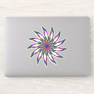 Floral Mandala Dekoration Aufkleber