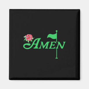 Floral Master Golfer Golf Lover Golf Blume Frauen Magnet
