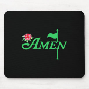 Floral Master Golfer Golf Lover Golf Blume Frauen Mousepad