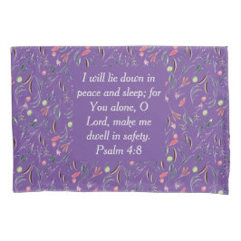 FLORAL Mauve Lilac Friedenssleep | CHRISTLICH Kissenbezug