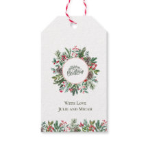 Floral Merry Christmas