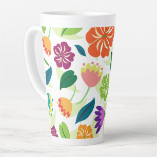 floral milchtasse