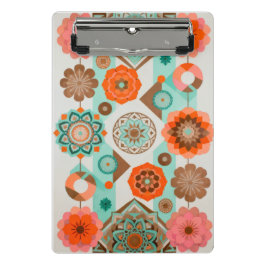 Floral Mini Klemmbrett