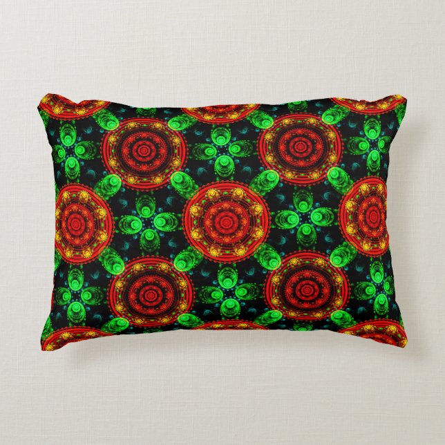 Floral Modern Boho Elegant Abstract Pattern #504 Dekokissen (Vorderseite)