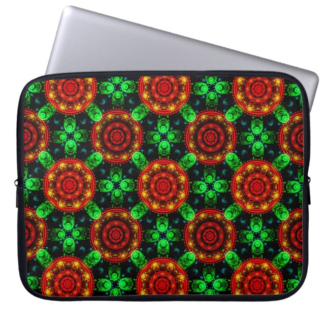 Floral Modern Boho Elegant Abstract Pattern #504 Laptopschutzhülle (Vorderseite)