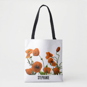 Floral Monogram Name Bridesmaid Hochzeitsgeschenk