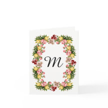 Floral Monogramm