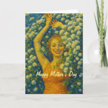Floral Mother Day Card