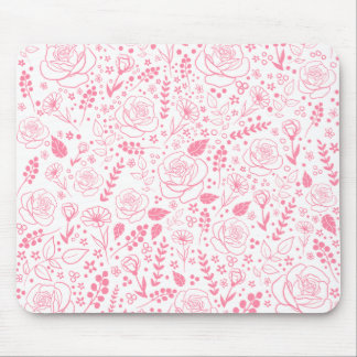 Floral Mouse Pad Mousepad